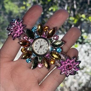 Stainless steel back quartz Japan movt watch